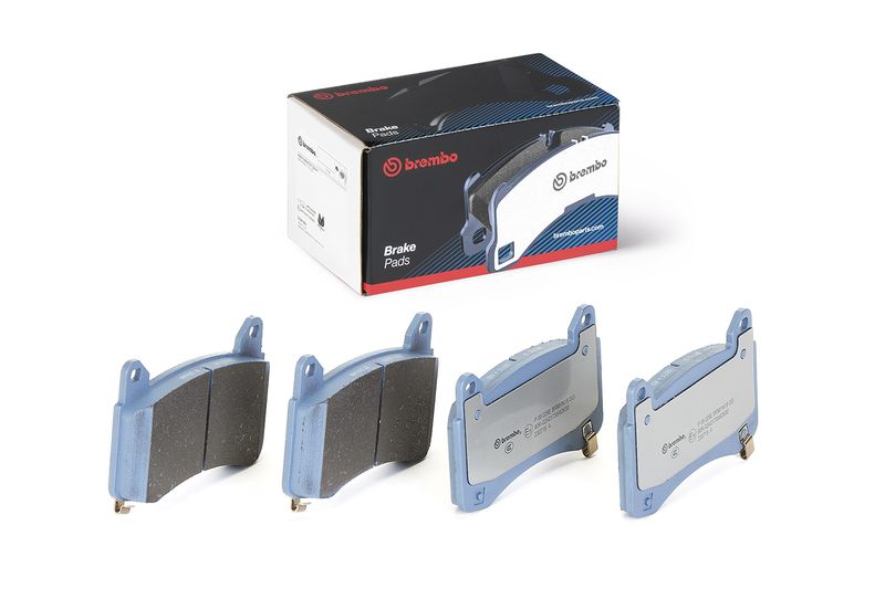 Zestaw klocków hamulcowych, hamulce tarczowe BREMBO P 09 029E