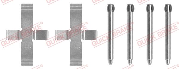 Zestaw akcesoriów, klocki hamulcowe QUICK BRAKE 109-1046