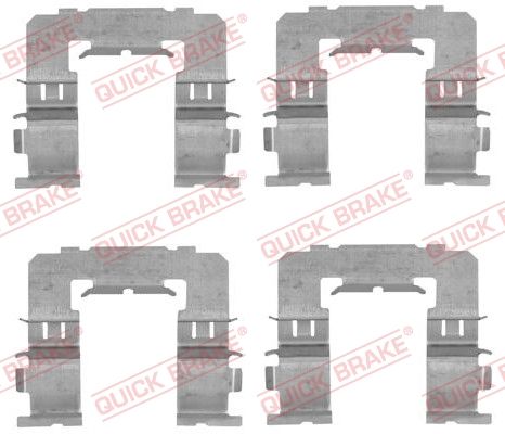 Zestaw akcesoriów, klocki hamulcowe QUICK BRAKE 109-1742