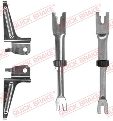 Zestaw nastawiacza, hamulec bębnowy QUICK BRAKE 102 53 006