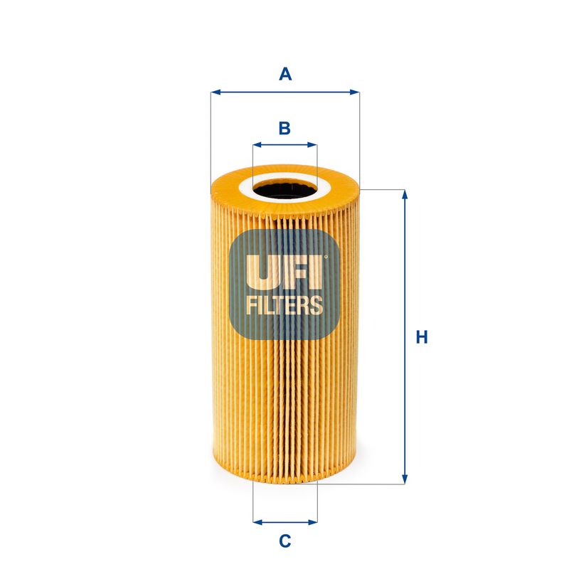 Filtr oleju UFI 25.009.00