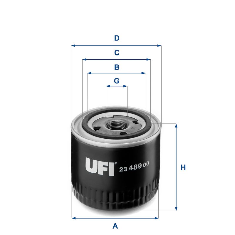 Filtr oleju UFI 23.489.00