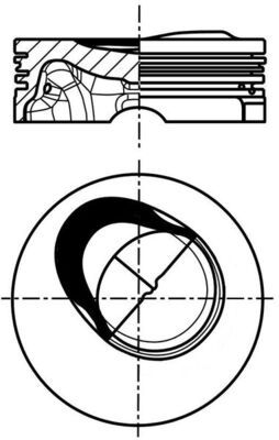 Tłok MAHLE 028PI00130000