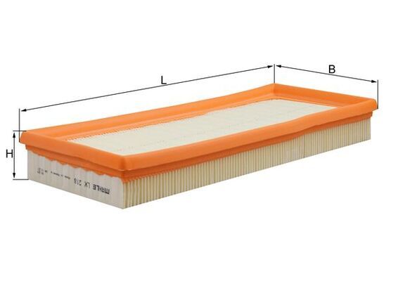 Filtr powietrza KNECHT LX 218