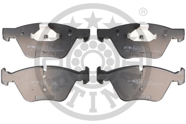 Zestaw klocków hamulcowych, hamulce tarczowe OPTIMAL BP-12384