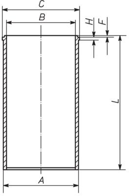 Tuleja cylindrowa MAHLE 013 LP 00120 000