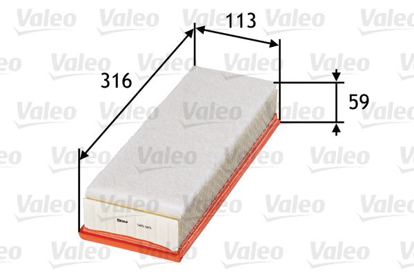 Filtr powietrza VALEO 585015