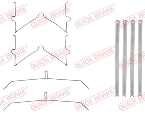 Zestaw akcesoriów, klocki hamulcowe QUICK BRAKE 109-0003