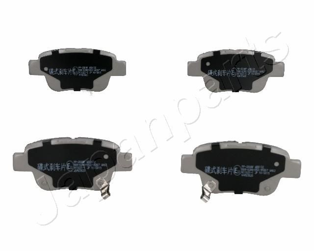 Zestaw klocków hamulcowych, hamulce tarczowe JAPANPARTS PP-200AF