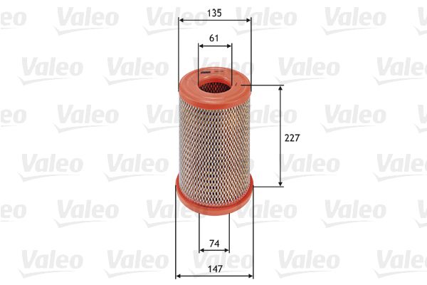 Filtr powietrza VALEO 585738