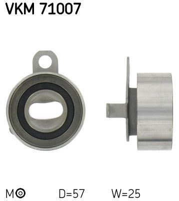 Rolka napinacza, pasek rozrządu SKF vkm 71007