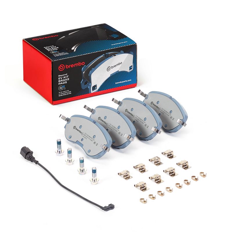 Zestaw klocków hamulcowych, hamulce tarczowe BREMBO P 85 194E