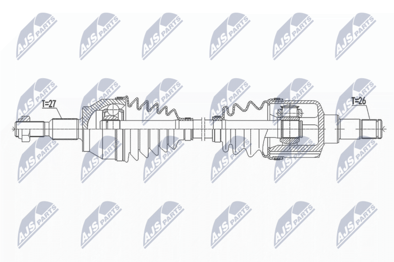 Wał napędowy NTY NPW-FR-109